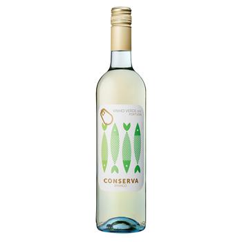Вино Conserva DOC белое полусухое 9,5% 0,75л