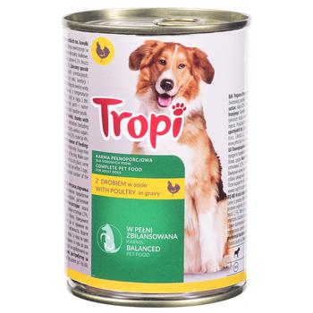 Tropi Dog Food with Poultry 415g - buy, prices for Tavria V - photo 1