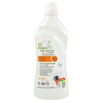 Гель для прання nO% Green Home Color Expert Еко для кольорової білизни 1000 мл