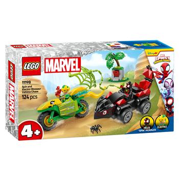 Конструктор Lego Marvel Spidey Гонки на электромобилях с динозаврами - купить, цены на NOVUS - фото 1