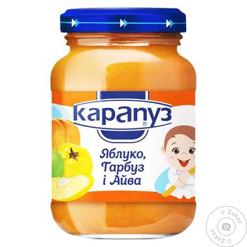 Karapuz Apple, Carrot and Quince Puree 200g - buy, prices for Tavria V - photo 1