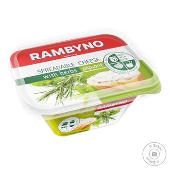 Сыр плавленый Rombino с травами 50% 175г - купить, цены на КОСМОС - фото 1