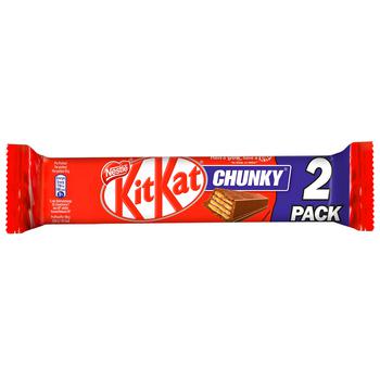 Батончик NESTLÉ® KITKAT® Chunky King Size в молочному шоколаді 1+1 64г - купити, ціни на Auchan - фото 4