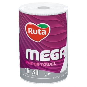 Полотенца бумажные Ruta Mega двухслойные 1шт