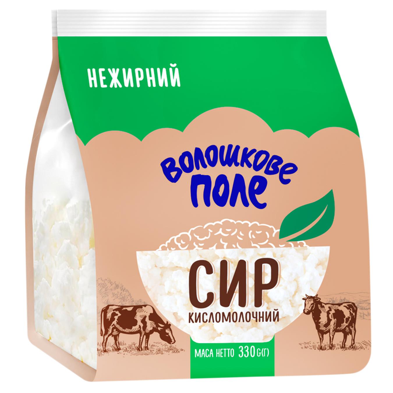 

Творог Волошкове Поле нежирный 0% 330г