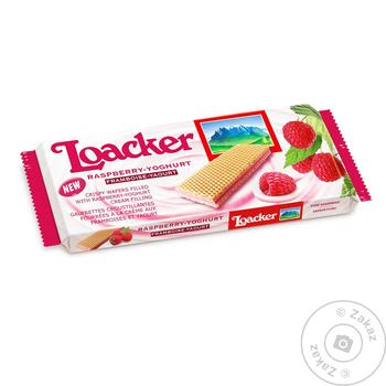 Loacker Raspberries and Yogurt Waffles 150g - buy, prices for Tavria V - photo 1