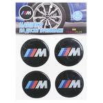 Наклейка-шильда TerraPlus BMW M на колпаки и диски 60мм