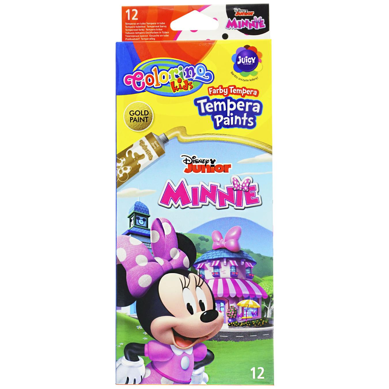

Краски Colorino Minnie Junior масляные 12 цветов 12шт