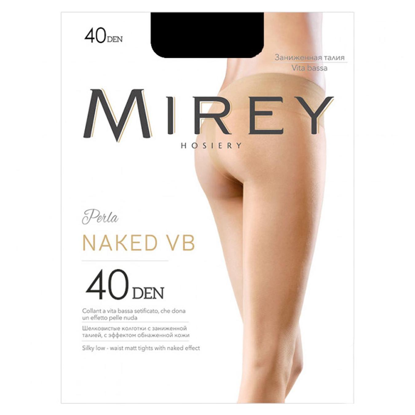 

Колготки Mirey Naked nero женские 40ден 4р