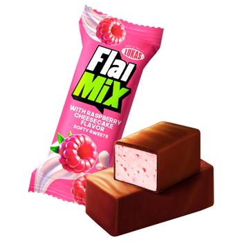 Цукерки Lukas FlaiMix зі смаком малинового чизкейку