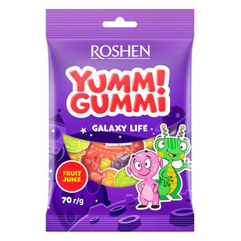Цукерки Roshen Yummi Gummi Galaxy Life желейні 70г - купити, ціни на Епіцентр FOOD - фото 2