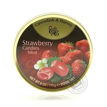 Cavendish & Harvey Strawberry Filled Candies 175g - buy, prices for METRO - photo 1