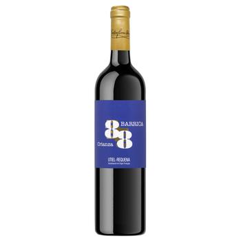 Barrica 88 Crianza do Utiel-Requena Red Dry Wine 13% 0.75l - buy, prices for NOVUS - photo 1