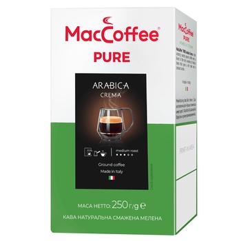 Кава мелена MacCoffee Pure Arabica Crema 250г