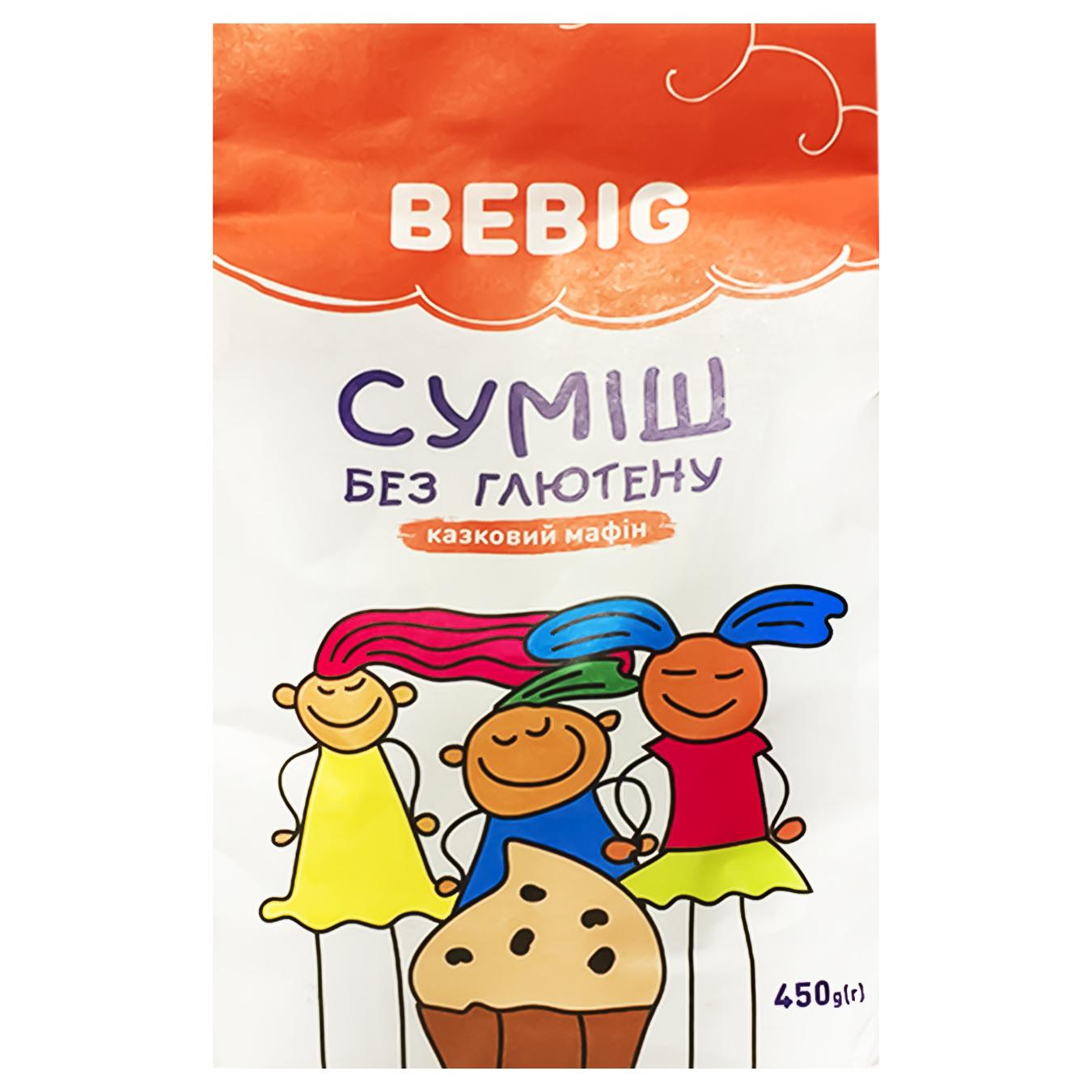 

Смесь для выпечки BeBig Сказочный мафин без глютена 450г