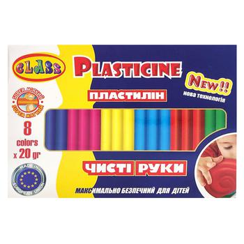 Class Maxi Clean Hands Plasticine 8 Colors - buy, prices for Tavria V - photo 1