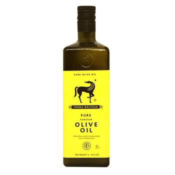 Terra Delyssa Pure Olive Oil 1l - buy, prices for COSMOS - photo 1