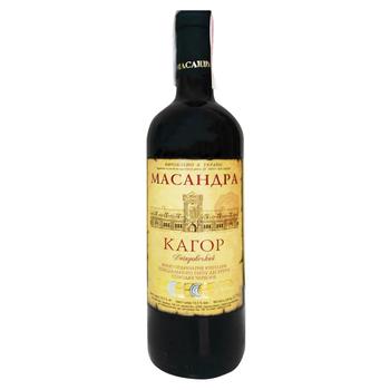 Massandra Kagor Southern Red Sweet Dessert Strong Wine 16% 0.75l - buy, prices for Auchan - photo 1