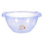 Bursev Transparent Round Plastic Bowl 5l