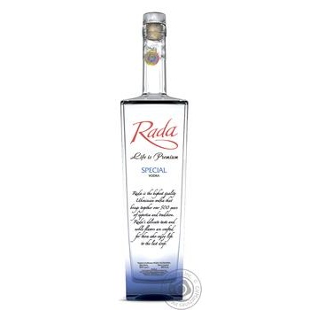 Горілка Rada Premium Особлива 0,5л купити, ціни на МегаМаркет - фото 1