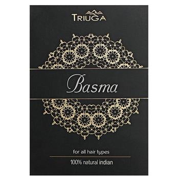 Triuga Basma Black Ayurvedic Hair Dye 100g - buy, prices for Tavria V - photo 1