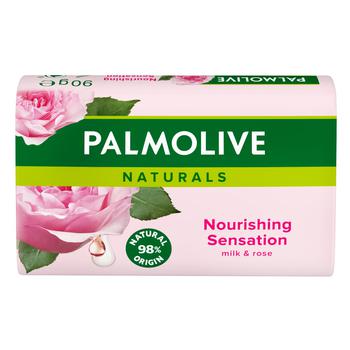 Palmolive Rose and Milk Toilet Soap 90g - buy, prices for COSMOS - photo 1
