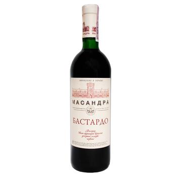 Massandra Bastardo South Red Sweet Wine 16% 0.75l - buy, prices for ULTRAMARKET - photo 1