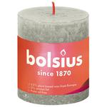 Свічка Bolsius рустік пісочний сірий 80/68