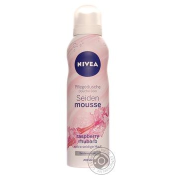Мус для душу Nivea Малиновий смузі 200мл купити, ціни на МегаМаркет - фото 2