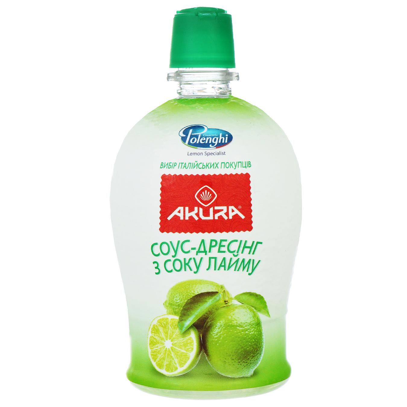 

Соус-дрессинг Akura из сока лайма 200мл