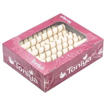 Toniya Pencils Waffle Tubes with Filling Condensed Milk 400g - buy, prices for MegaMarket - photo 2