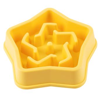 Slow Feeder Star Animal Maze Bowl Yellow - buy, prices for Tavria V - photo 1