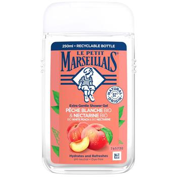 Le Petit Marseillais White Peach & Nectarine Shower Gel 250ml - buy, prices for Auchan - photo 1