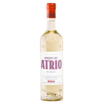 Вино Marques del Atrio Viura-Verdejo-Sauvignon Blanc Rioja белое сухое 12% 0,75л