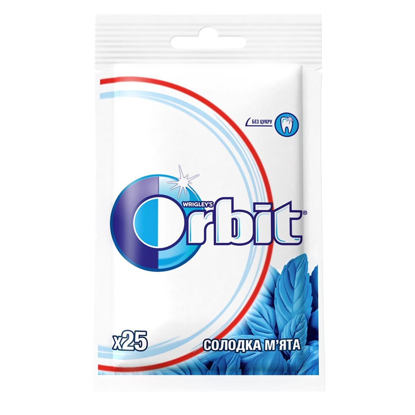 

Жевательная резинка Orbit Сладкая мята 35г
