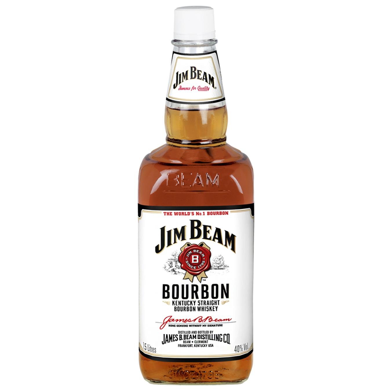 

Виски Jim Beam White 4 года 40% 1,5л