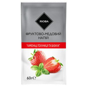 Чай Rioba растворимый концентрированный со вкусом базилика 60г