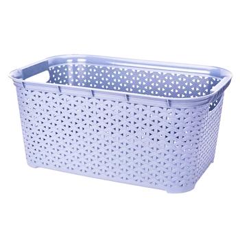 Diomedea Basket 315x500x225mm 26l Grey-Blue - buy, prices for NOVUS - photo 1