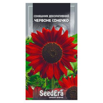 Насіння Seedera Квіти Соняшник декоративний Червоне Сонечко 0,5г - купити, ціни на - фото 1