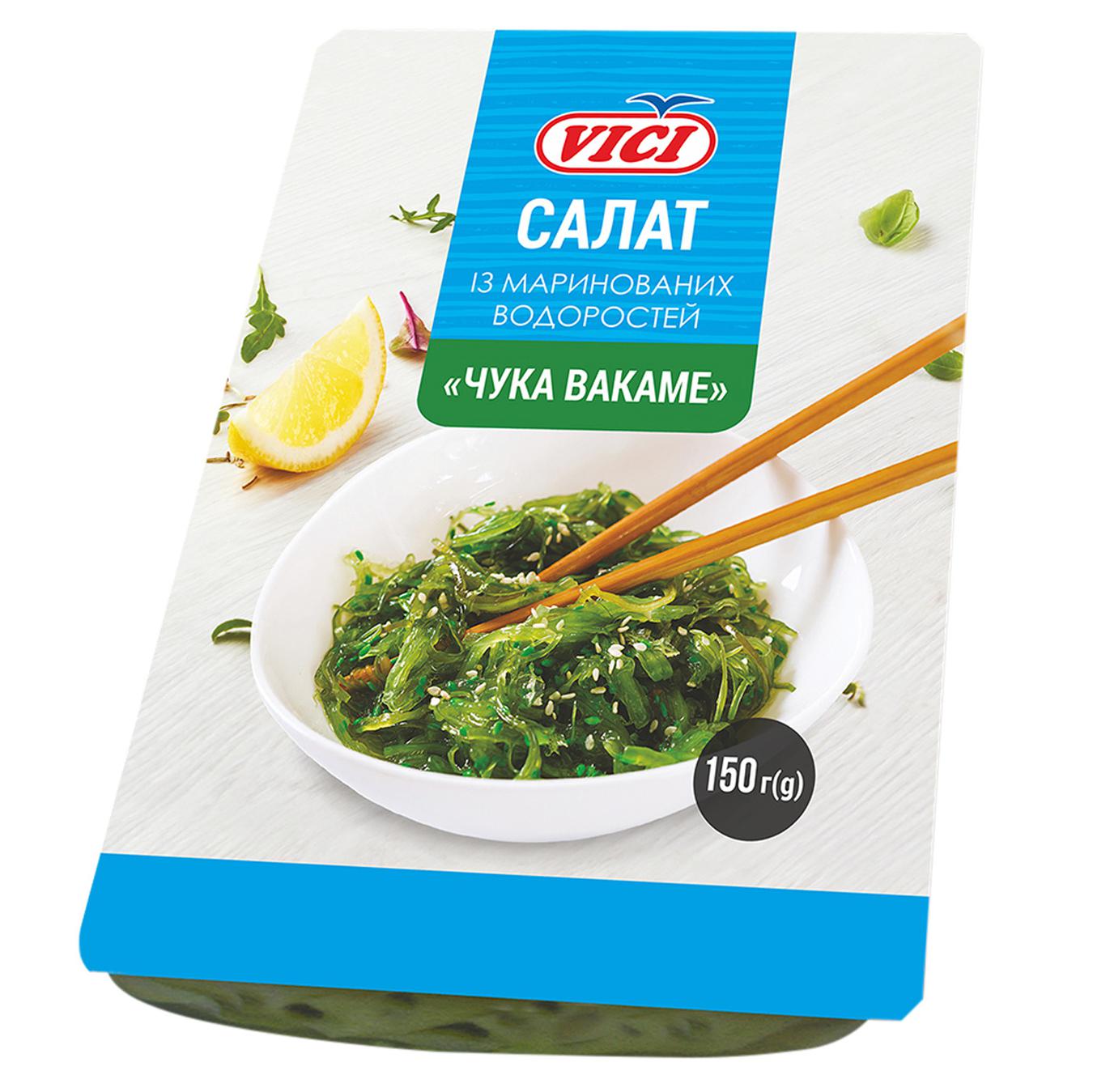 

Салат Vici из водорослей с кунжутом 150г
