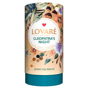 Lovare Night Of Cleopatra Flowers and Fruits Green Tea 80g - buy, prices for Auchan - photo 1