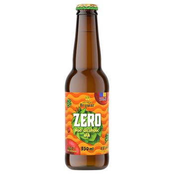 Пиво Волинский Бровар IPA Zero безалкогольное нефильтрованное 0,35л