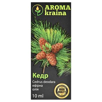 Олія ефірна Aroma kraina Кедр 10мл - купити, ціни на Ідеал - фото 1