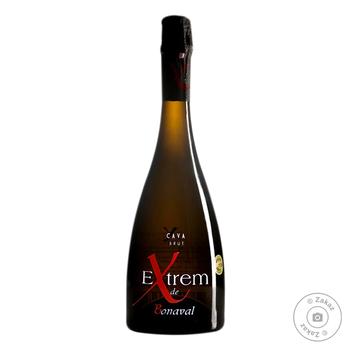 Bonaval Cava Extrem Brut White Sparkling Wine 11.5% 0.75l - buy, prices for Vostorg - photo 1