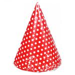 Набор колпаков бумажных для вечеринки 20см 6шт