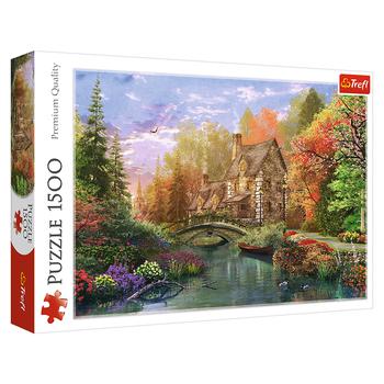 Trefl 1500 Cottage by the Lake Puzzle