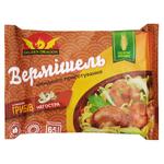 Вермішель Golden Dragon зі смаком грибів негостра 65г