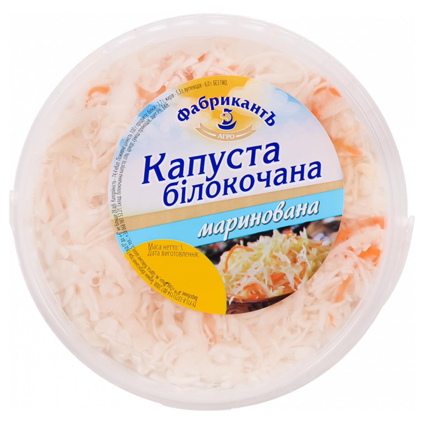 

Капуста Одіс Фіш 500 г маринована з морквою