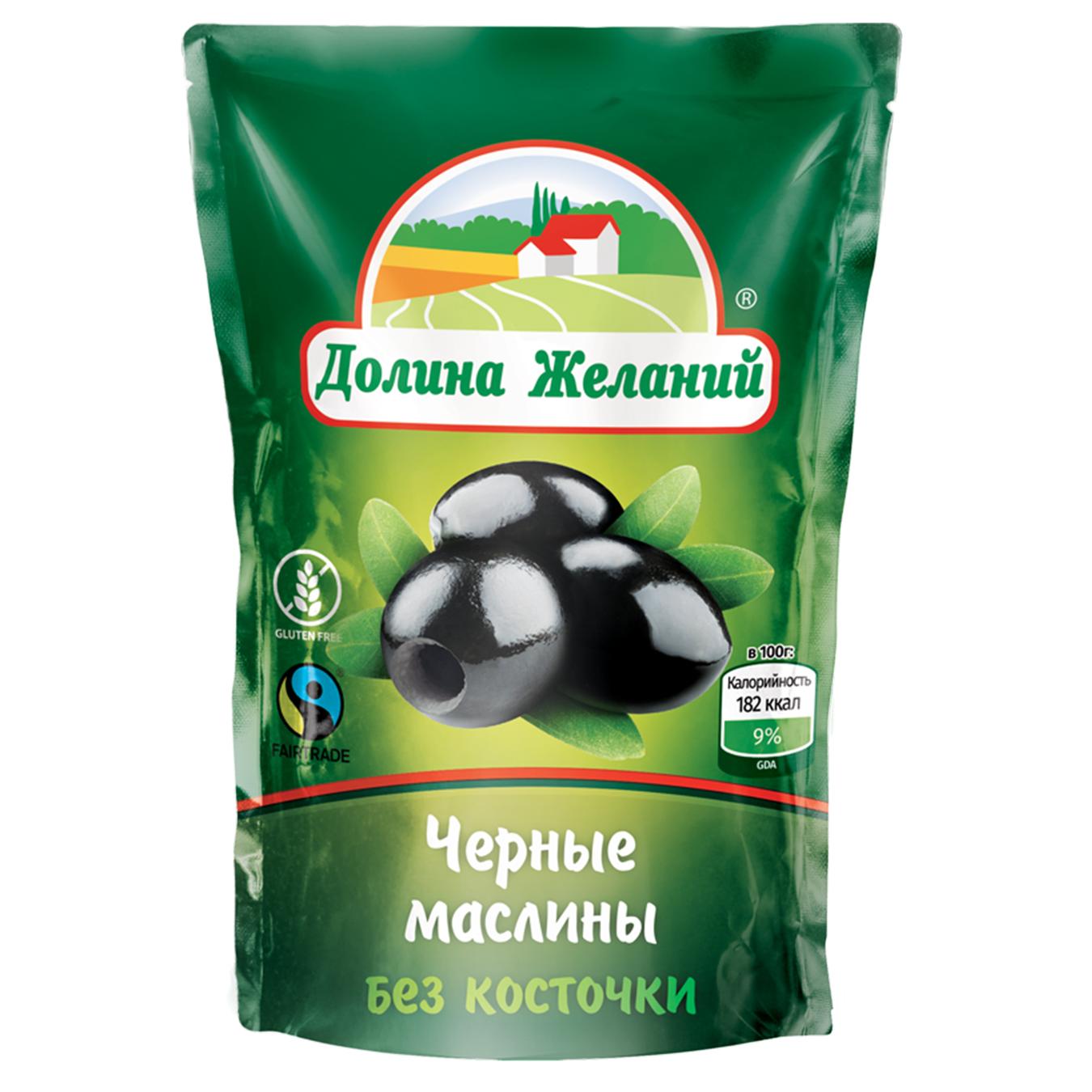 

Маслины Долина Желаний без косточек 200мл