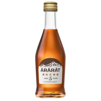 Ararat 5yo Cognac 40% 50ml - buy, prices for Vostorg - photo 1